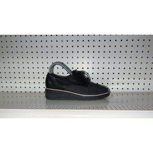 Clarks Sharon Noel Womens Casual Lace Up Derby Shoes Oxfords Size 7 M Black